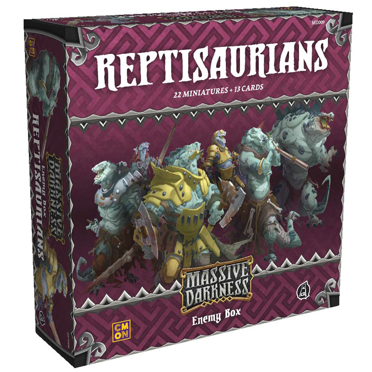 Massive Darkness Enemy Box Reptisaurians Expansion