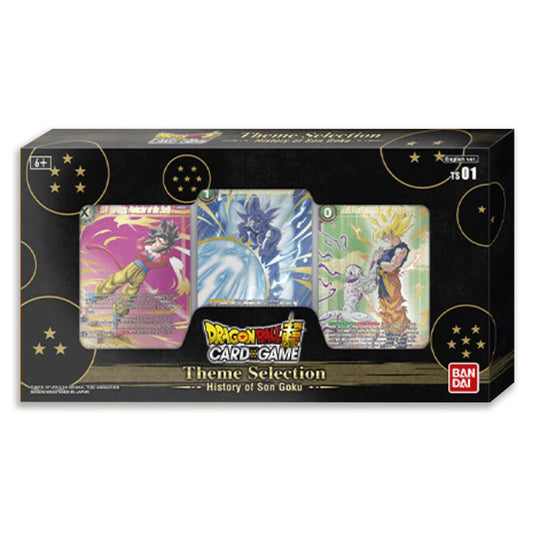 Theme Selection Box History of Son Goku (TS01) Dragon Ball Super Card Game