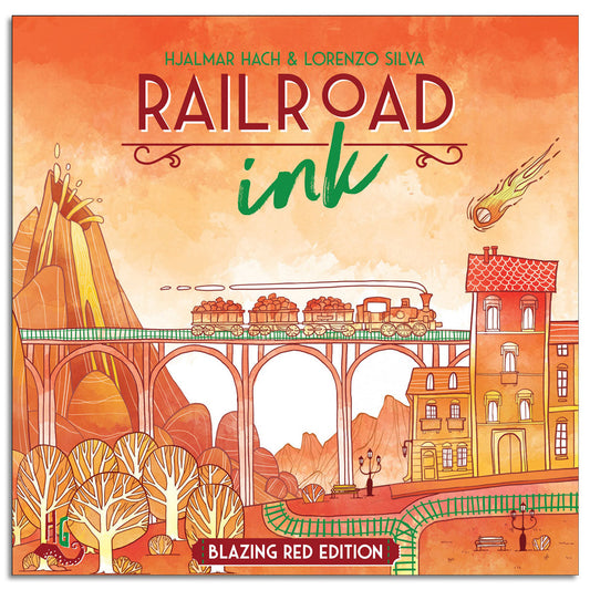 Railroad Ink Blazing Red Edition