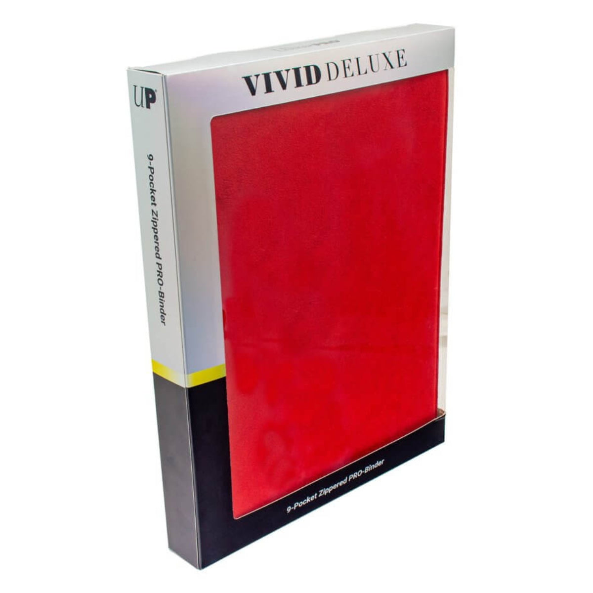 ULTRA PRO BINDER - Vivid Deluxe 9-Pocket Zippered PRO-Binder DELUXE Red