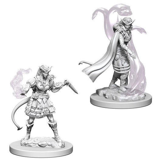 Dungeons & Dragons - Nolzurs Marvelous Unpainted Minis: Tiefling Female Sorcerer