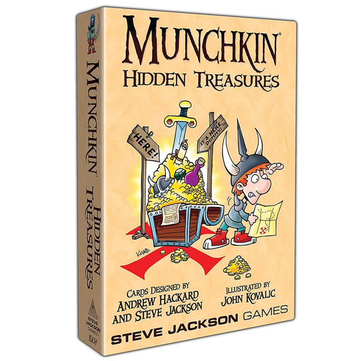 Munchkin Hidden Treasures Upgraded