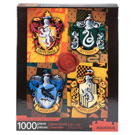 Harry Potter Crests 1000pc Puzzle