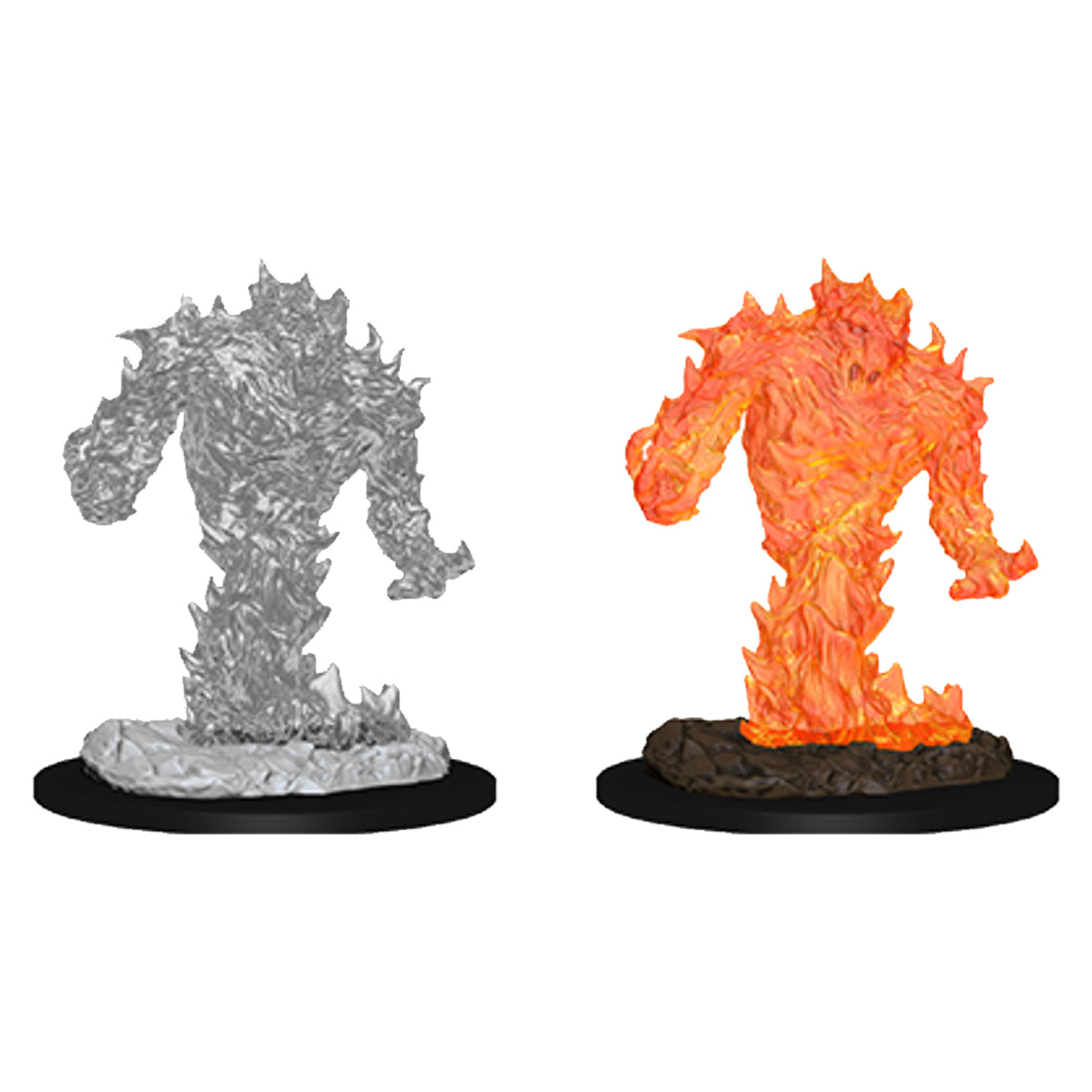 D&D Nolzurs Marvelous Unpainted Miniatures Fire Elemental