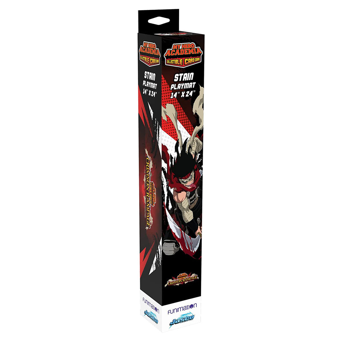 Hero Killer Stain Playmat Series 2 Crimson Rampage My Hero Academia CCG