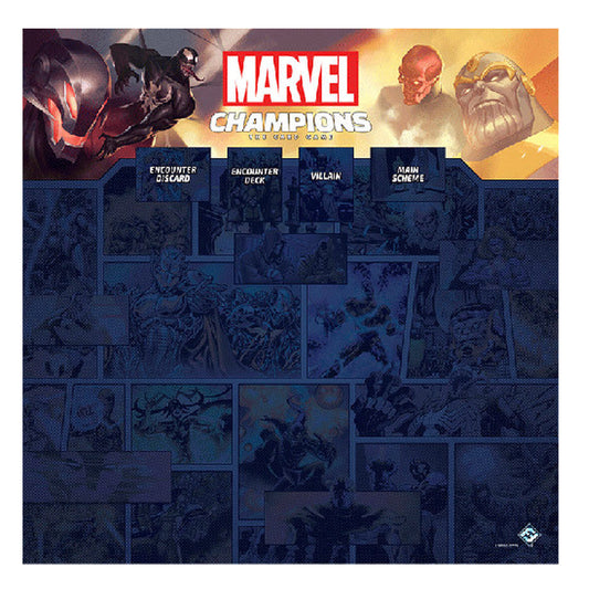 Marvel Champions LCG 1 4 Player Game Mat