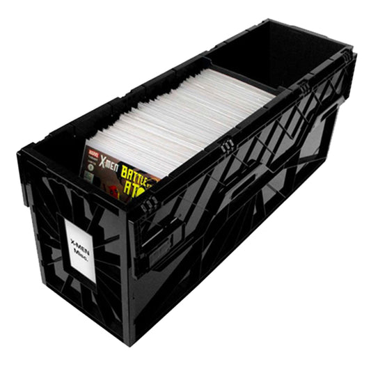 BCW Long Comic Book Bin Black
