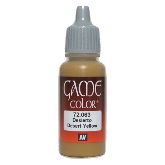 Vallejo Game Colour - Desert Yellow 17 ml