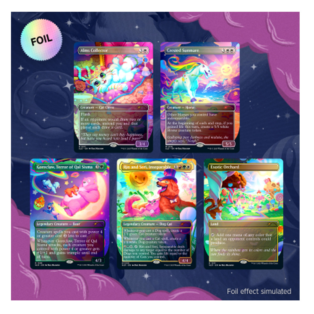 Secret Lair The '90s Binder Experience Foil Edition