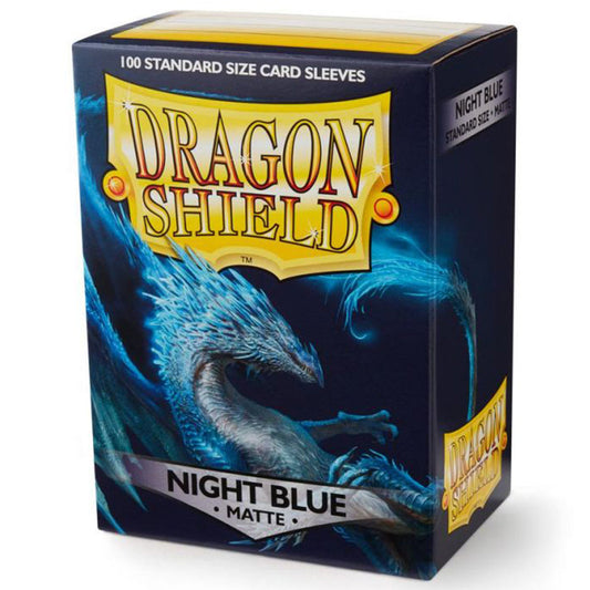 Dragon Shield Standard 100ct Night Blue MATTE 63x88mm Sleeves