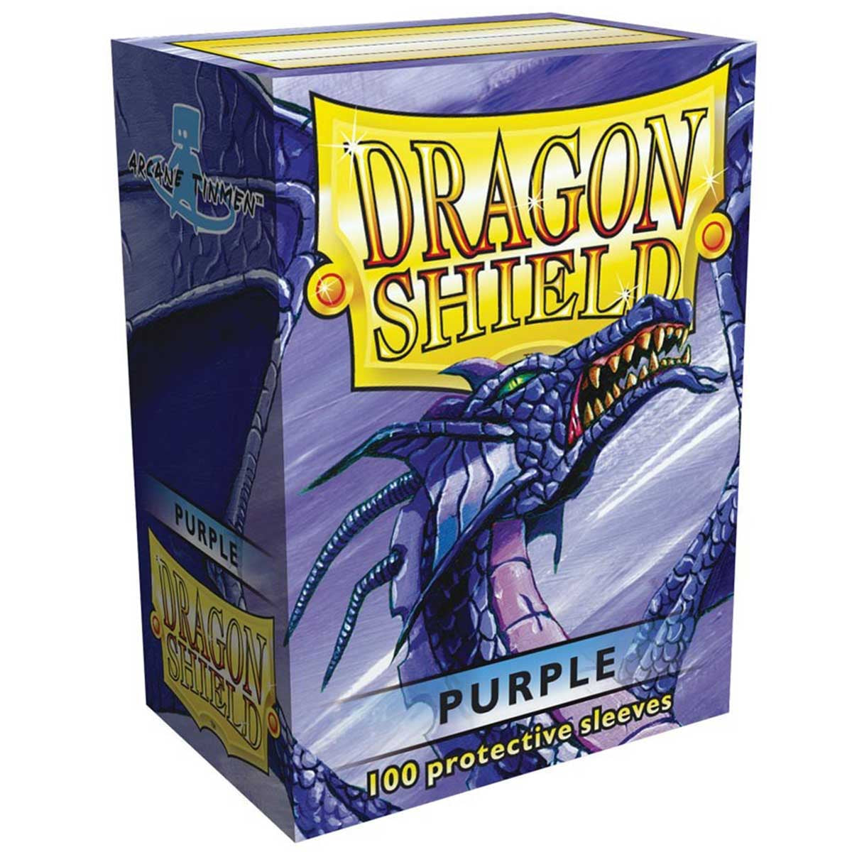 Dragon Shield Standard 100ct Purple 63x88mm Sleeves