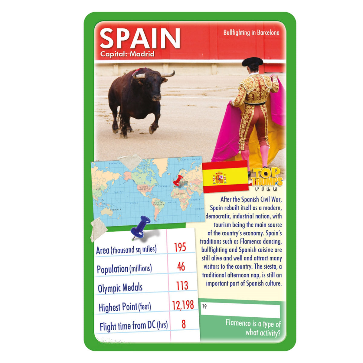 Top Trumps Countries of the World Card Game