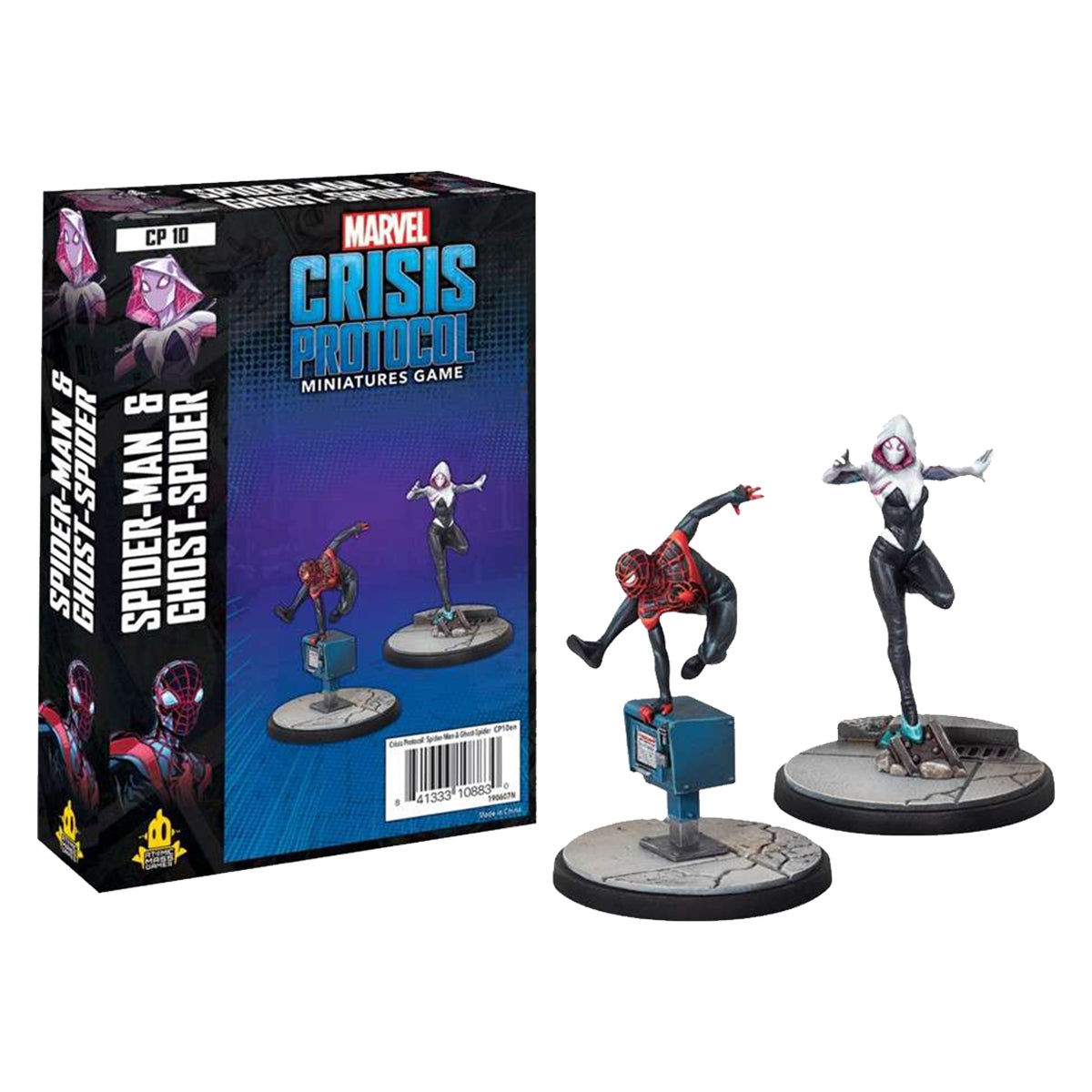 Marvel Crisis Protocol Miniatures Game Spider Man & Ghost Spider