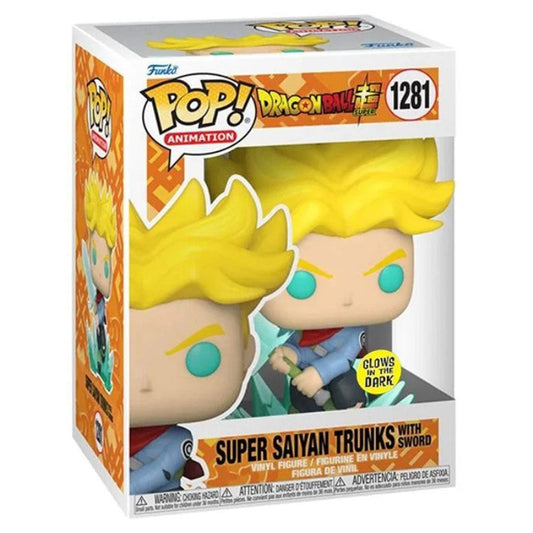 Dragon Ball Super - Super Saiyan Trunks with Sword Glow Pop! Vinyl