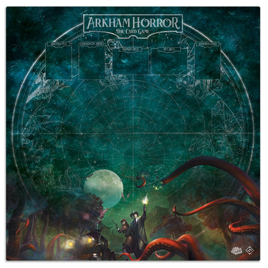 Arkham Horror Countless Terrors 1-4 Players Playmat