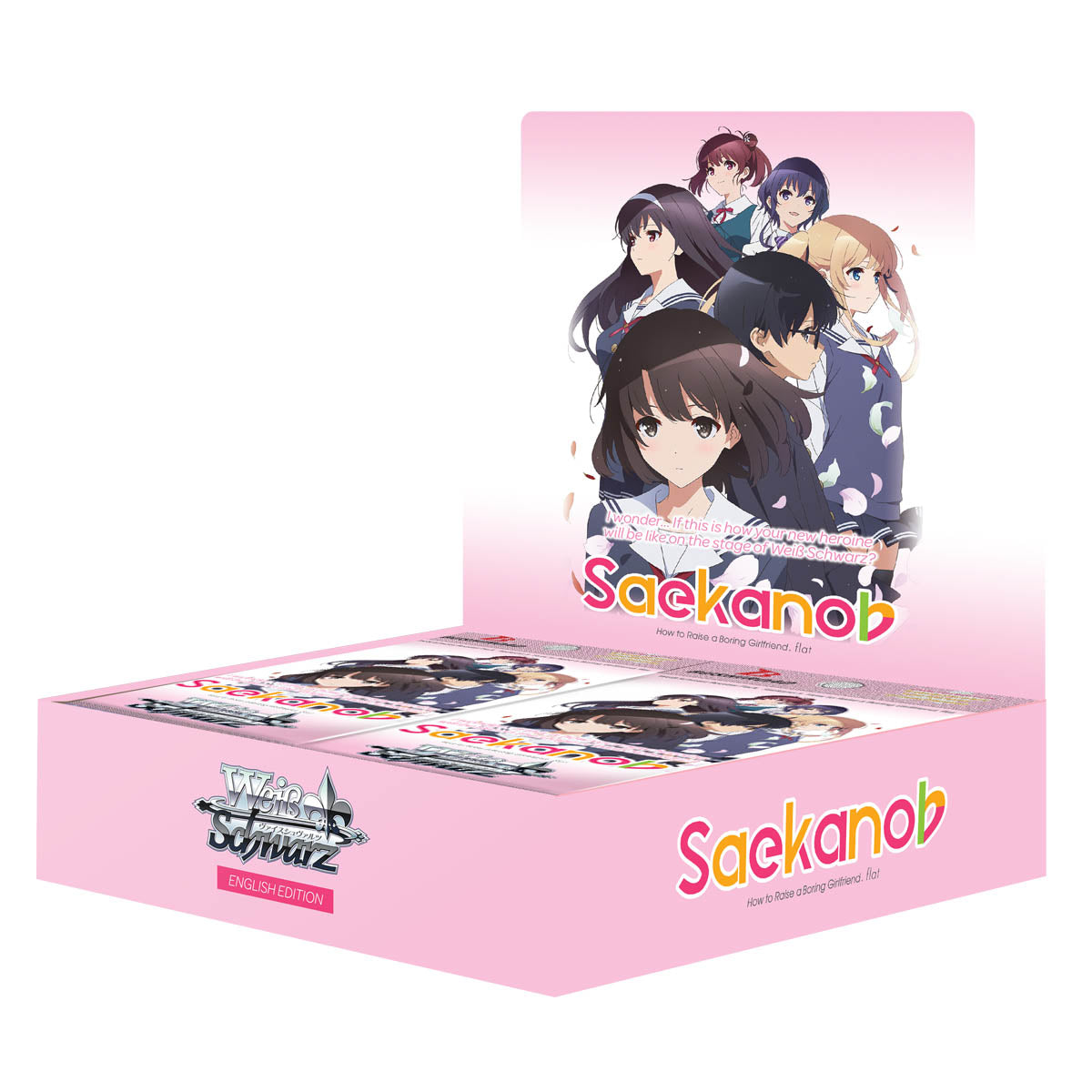Weiss Schwarz Saekano b How to Raise a Boring Girlfriend Flat Booster Box