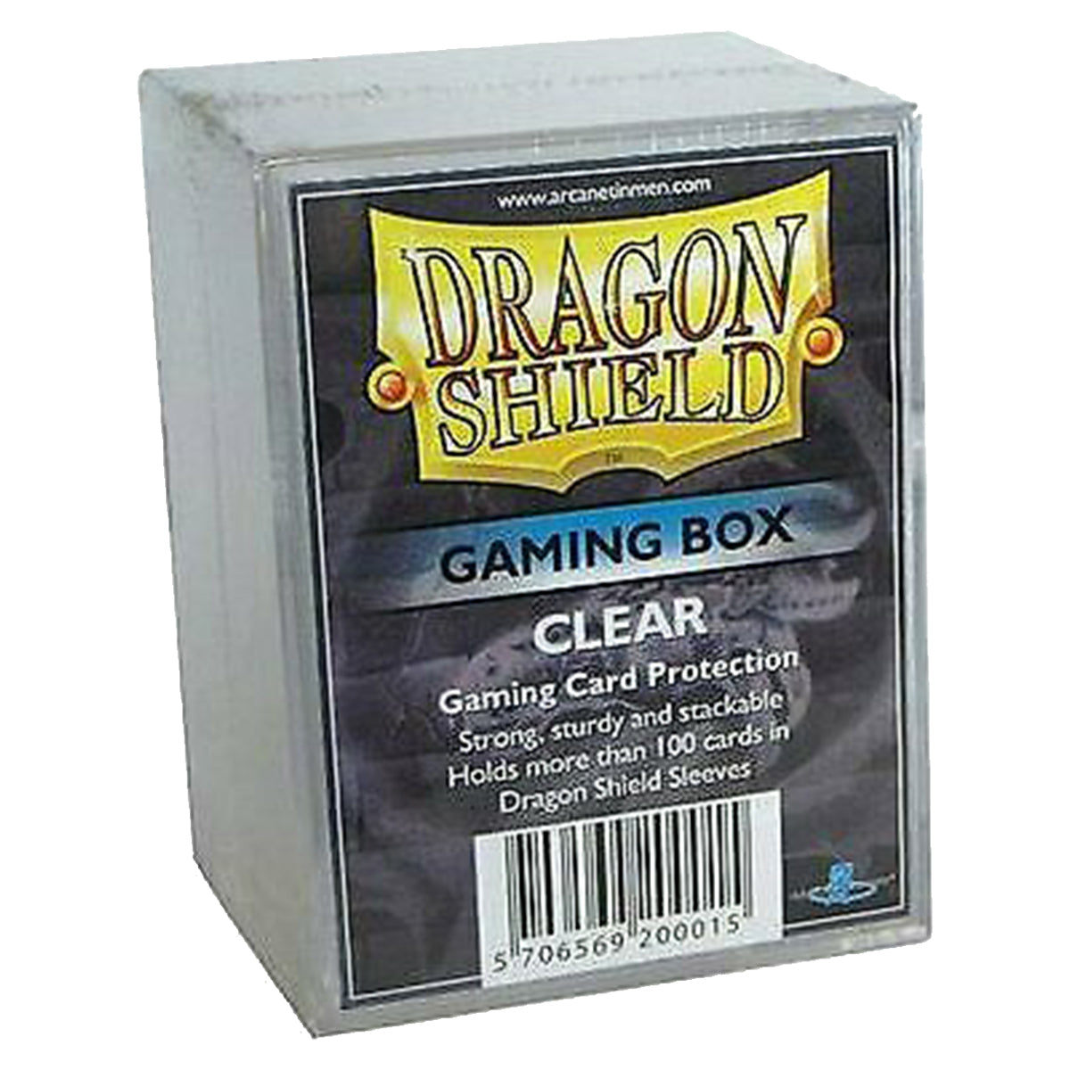 Dragon Shield Gaming Box Clear
