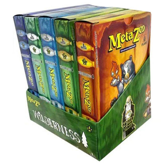 Wilderness 1st Edition Theme Decks (Set of 5) MetaZoo TCG
