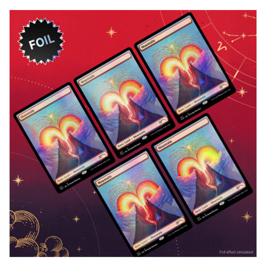 Secret Lair The Astrology Lands: Aries Foil Edition Magic the Gathering