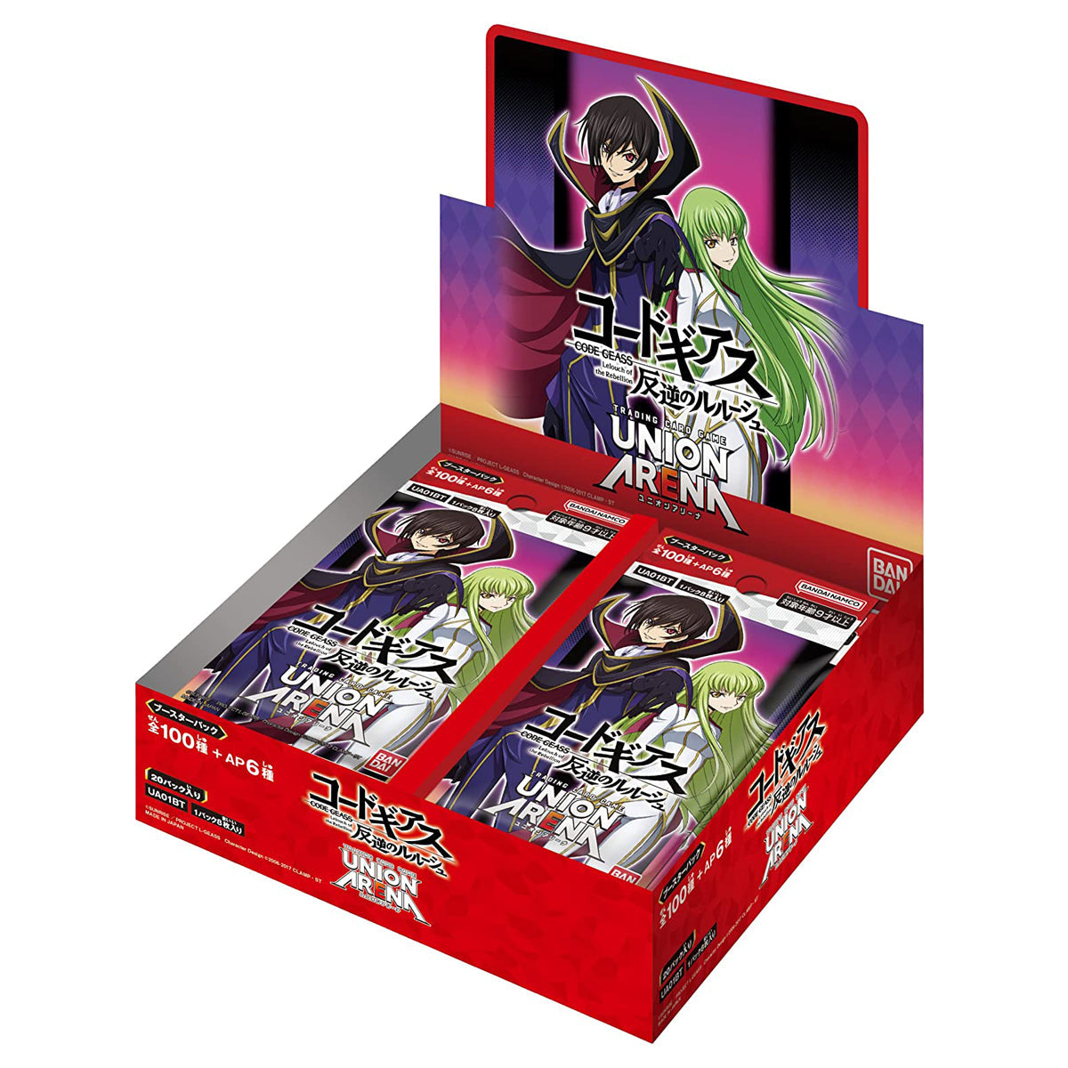 Union Arena TCG Code Geass Booster Box UA03BT Bandai Japanese