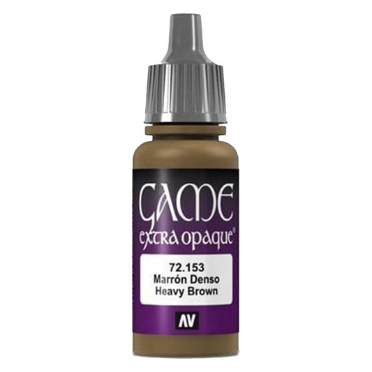 Vallejo Game Colour - Extra Opaque Heavy Brown 17 ml