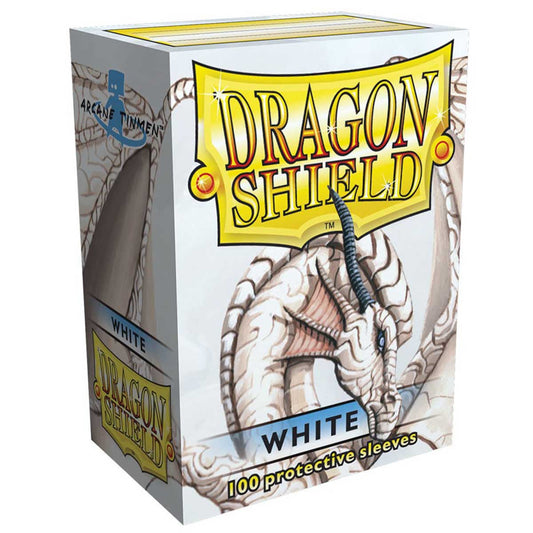 Dragon Shield Standard 100ct White 63x88mm