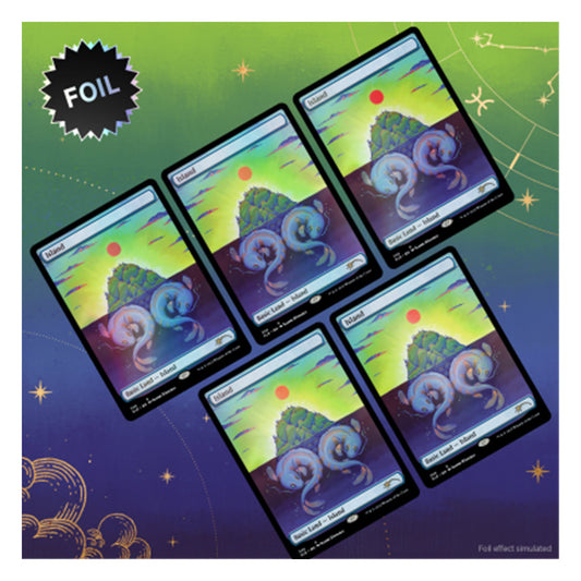 Secret Lair The Astrology Lands: Pisces Foil Edition Magic the Gathering