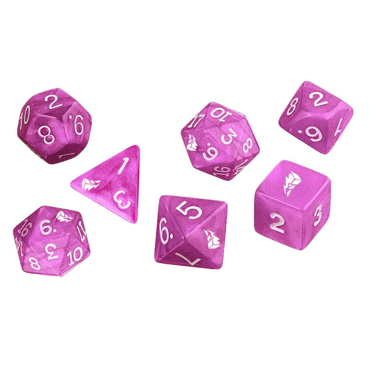 Power Rangers RPG Pink Dice Set