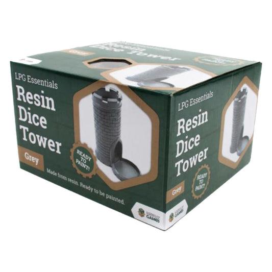 LPG Resin Dice Tower - Grey
