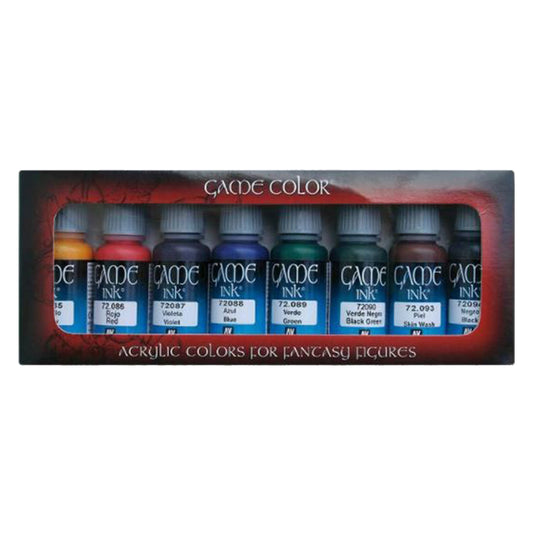 Vallejo Game Colour - Game Ink 8 Colour Set