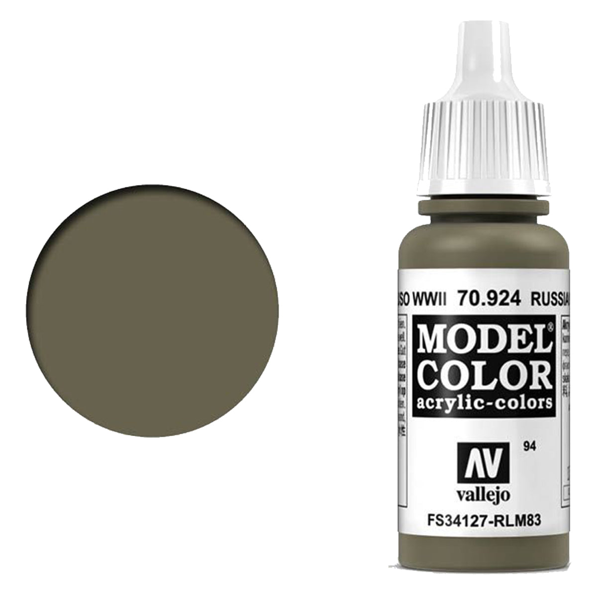 Vallejo Model Colour - Russian Uniform WWII 17 ml
