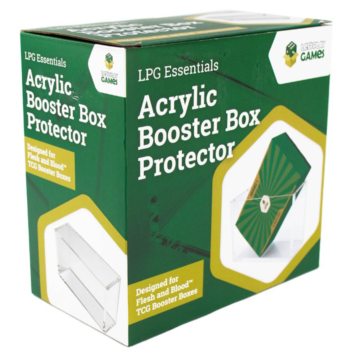 LPG Acrylic Booster Box Protector - Flesh and Blood Booster Box Size