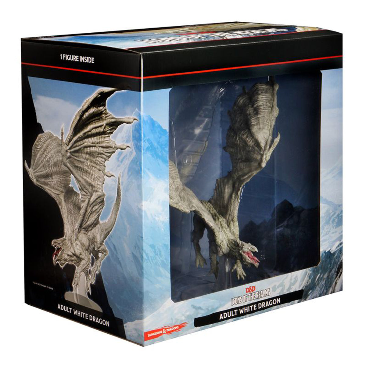 Dungeons & Dragons Icons of the Realms Adult White Dragon Premium Figure