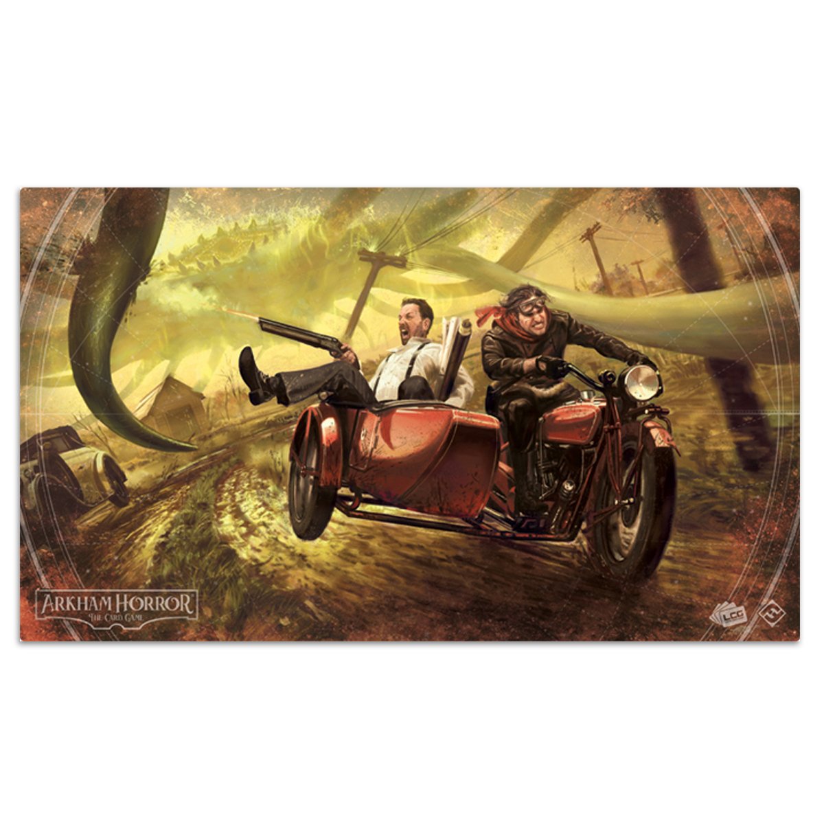 Arkham Horror Narrow Escape Playmat