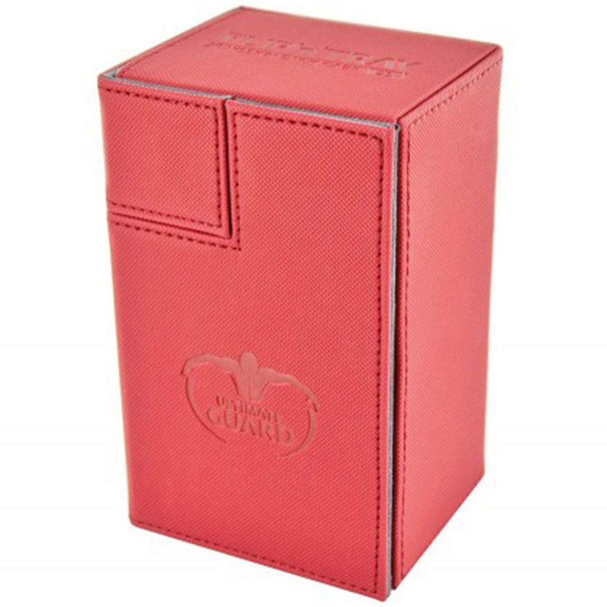Deck Box Ultimate Guard Flip n Tray Deck Case 80  Standard Size XenoSkin Red