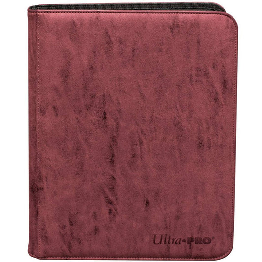 ULTRA PRO BINDER Premium PRO 9 PKT Suede Ruby