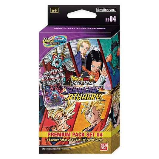 Dragon Ball Super Card Game Unison Warrior S13 UW4 Supreme Rivalry Premium Pack 04