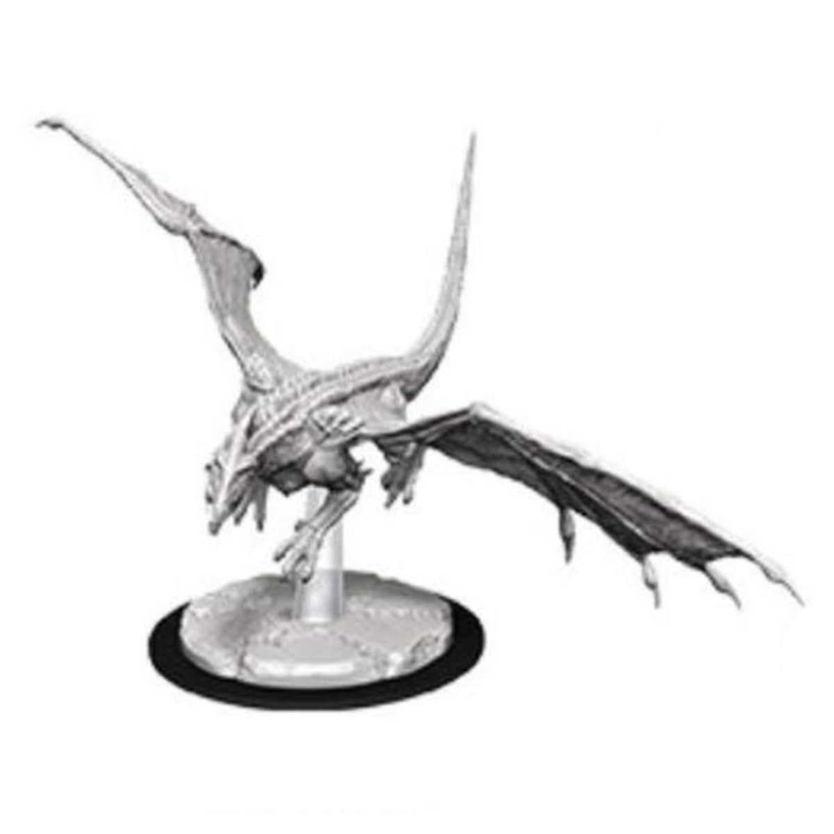 D&D Nolzurs Marvelous Unpainted Miniatures Young White Dragon