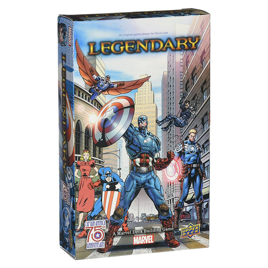 Marvel Legendary Captain America 75th Anniversary Deck Building Game Expansion