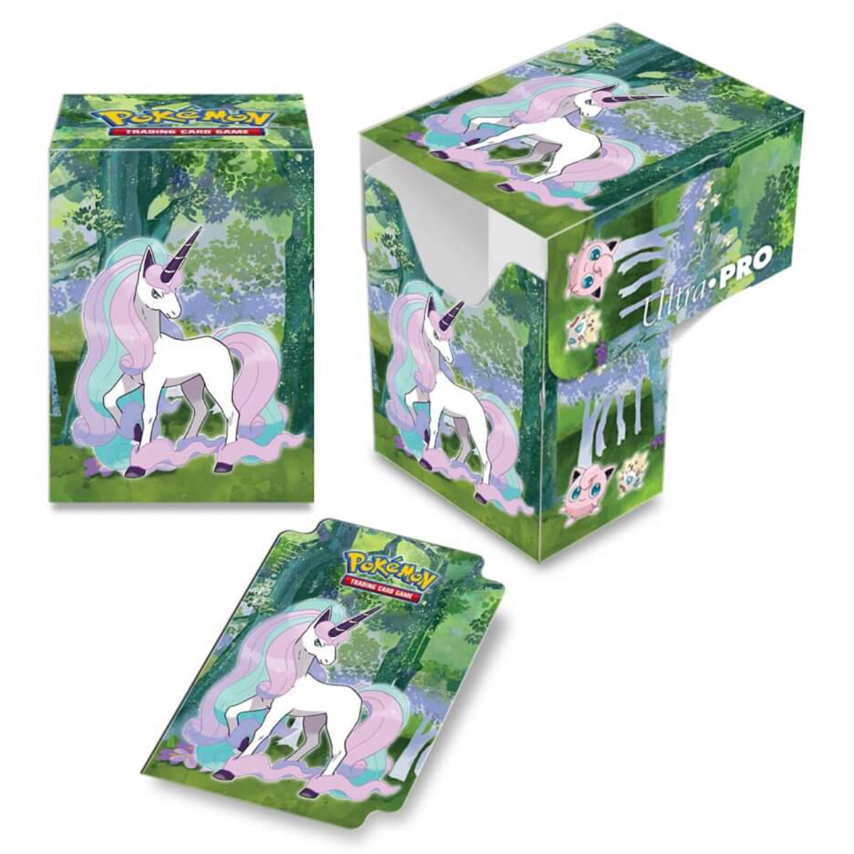 ULTRA PRO Pokemon - Deck Box Sleeves- Gallery Series- Enchanted Glade