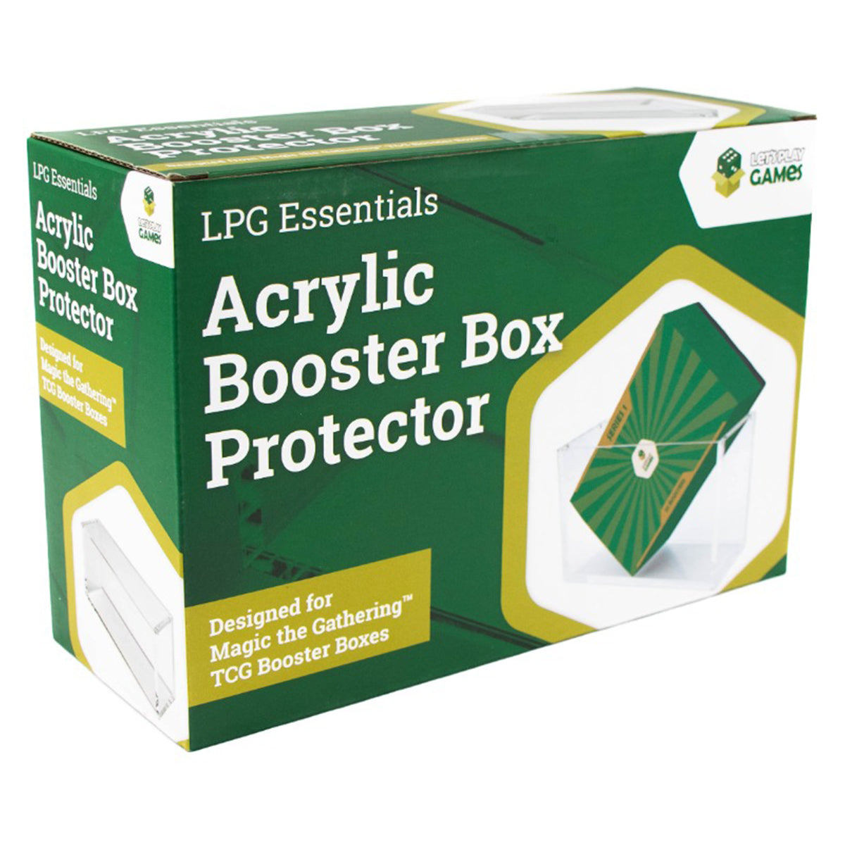 LPG Acrylic Booster Box Protector - MTG Draft Booster Box Size