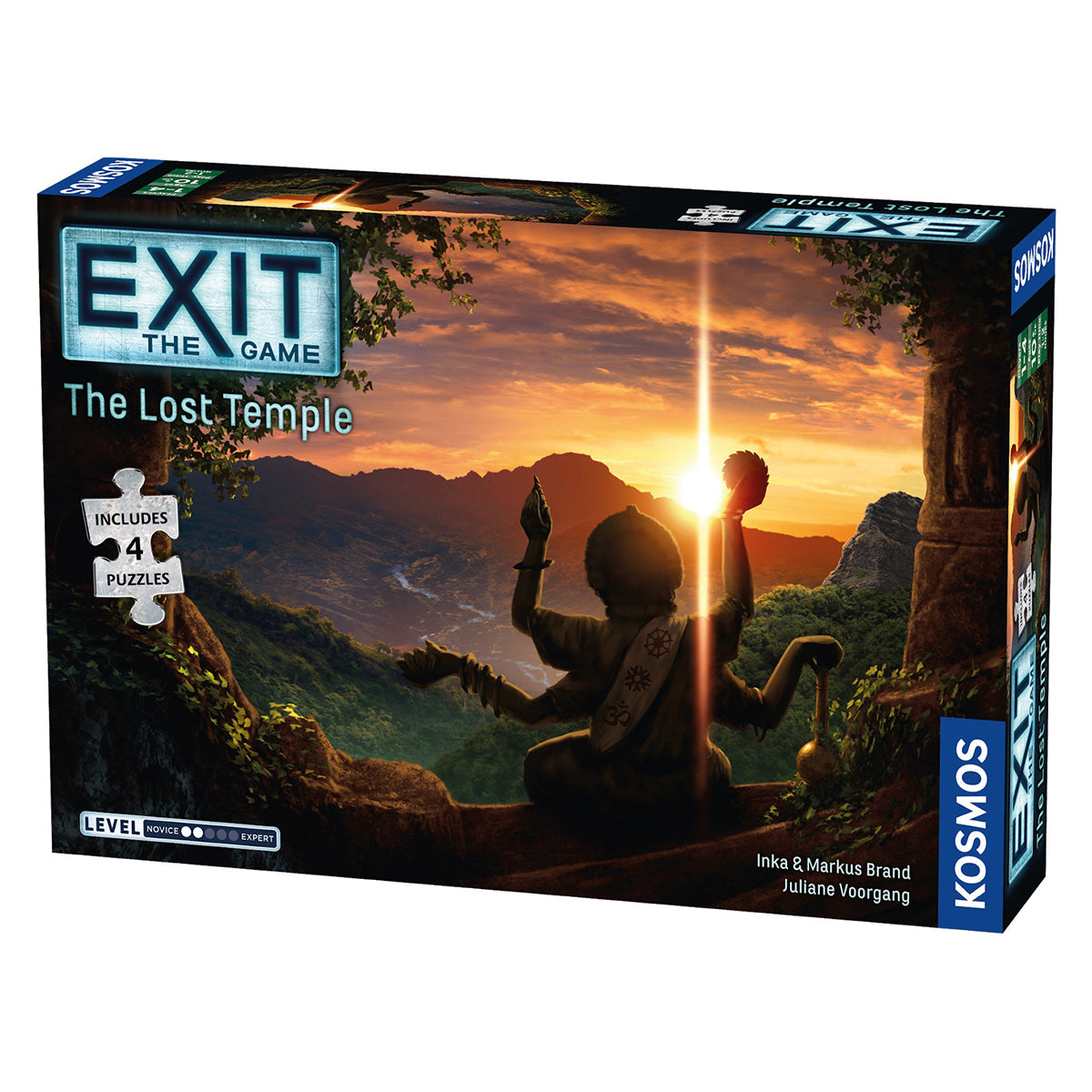 Exit the Game Lost Temple Jigsaw Puzzle and Game