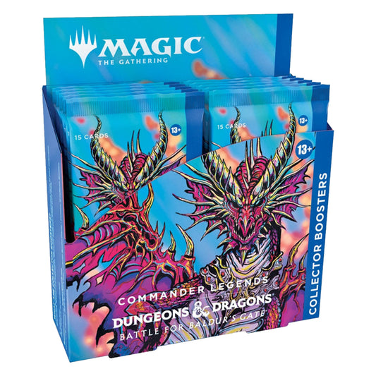Magic Commander Legends: Battle for Baldur’s Gate Collector Booster Box MTG