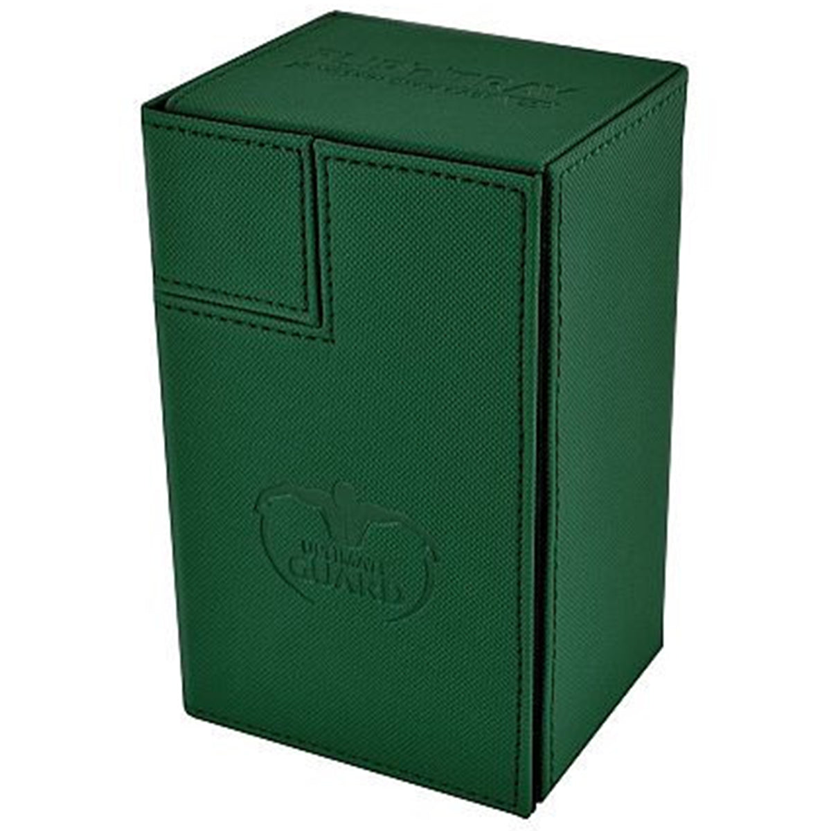 Deck Box Ultimate Guard Flip n Tray Deck Case 80 Standard Size XenoSkin Green