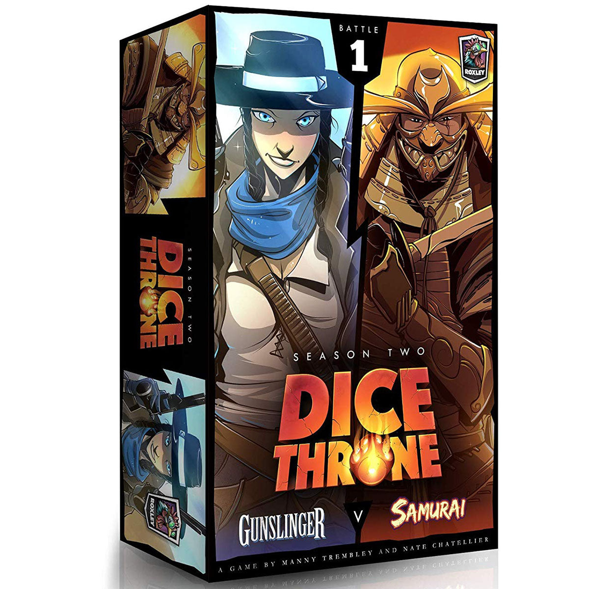 Dice Throne Season 2 Battle Box 1 Gunslinger VS Samurai RETAIL EDITION