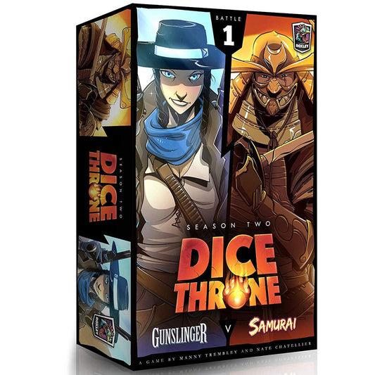 Dice Throne Season 2 Battle Box 1 Gunslinger VS Samurai RETAIL EDITION