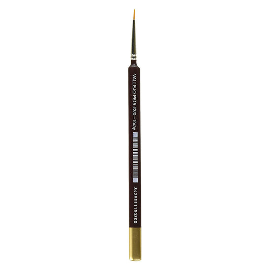 Vallejo Brushes - Round Toray Brush Triangular Handle No.2/0