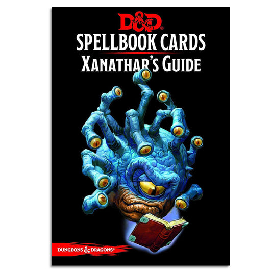 D&D Spellbook Cards Xanathars Guide