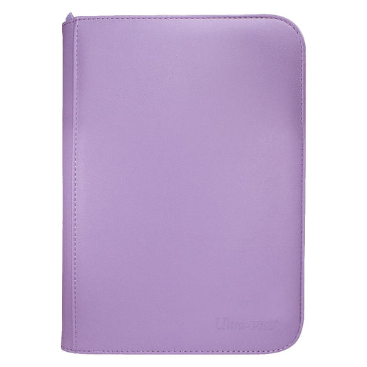 ULTRA PRO Binder - Vivid 4-Pocket Zippered Pro-Binder: Purple