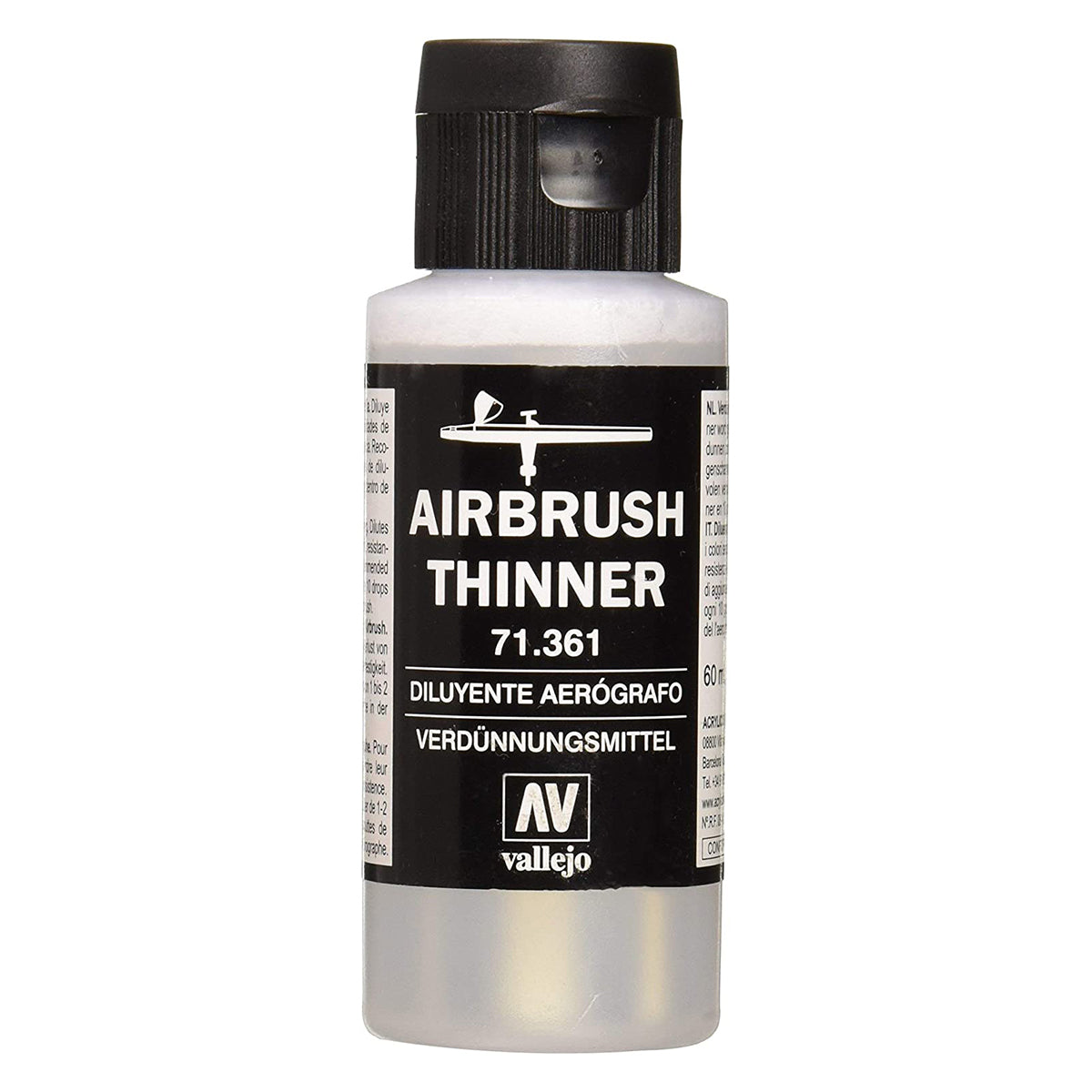Vallejo Airbrush Thinner 60 ml